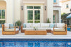 Malaga Teak L Shaped Sofa Customer Home