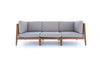 Marbella Teak Sofa Front view