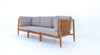 Marbella Teak Sofa Side view
