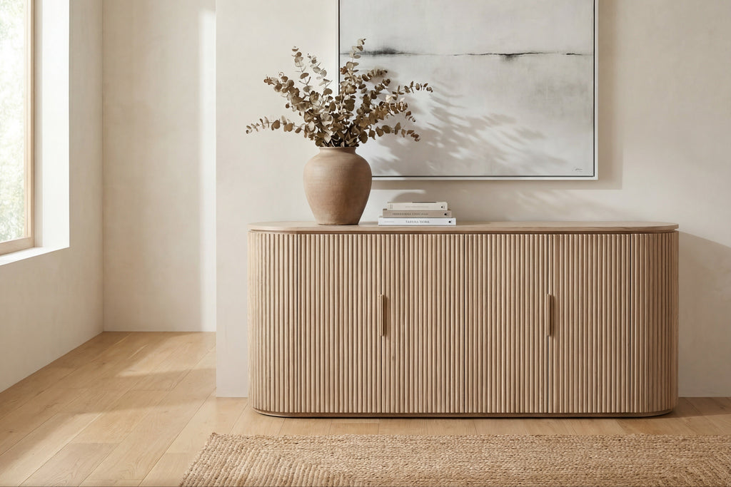 Maren Oak Sideboard Indoor View 1