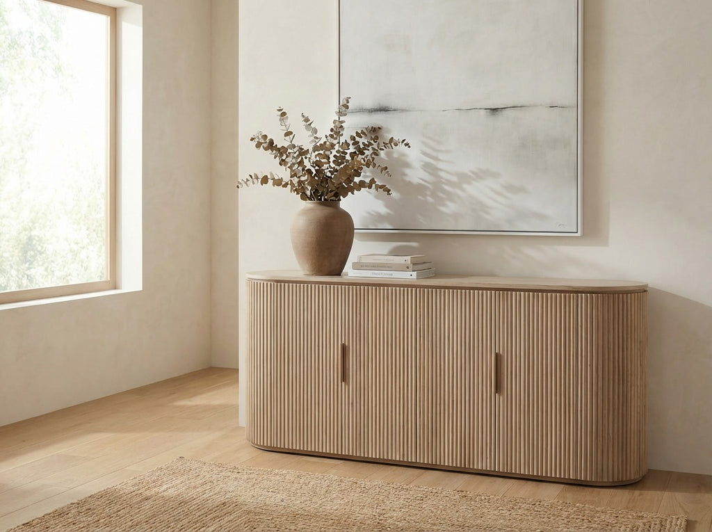 Maren Oak Sideboard Indoor View 2
