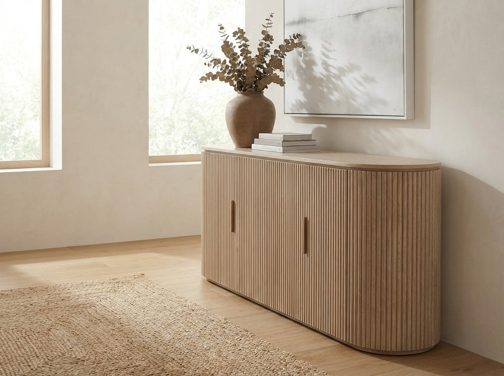 Maren Oak Sideboard Indoor View 3