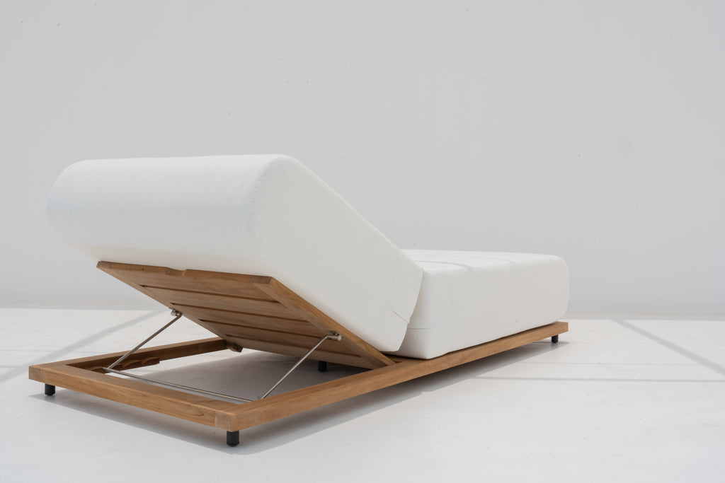 Marina Outdoor Sun Lounger Back view