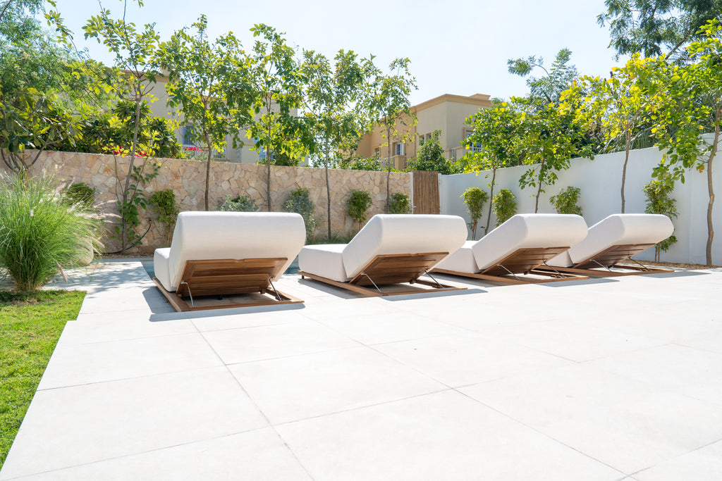 Marina Outdoor Sun Lounger Customer Home