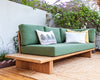 Marion Teak Sofa Customer Home