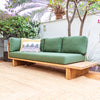 Marion Teak Sofa Customer Home