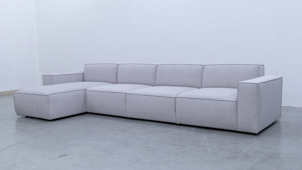Max 4 Seater Sofa with Chaise Perspective View 1