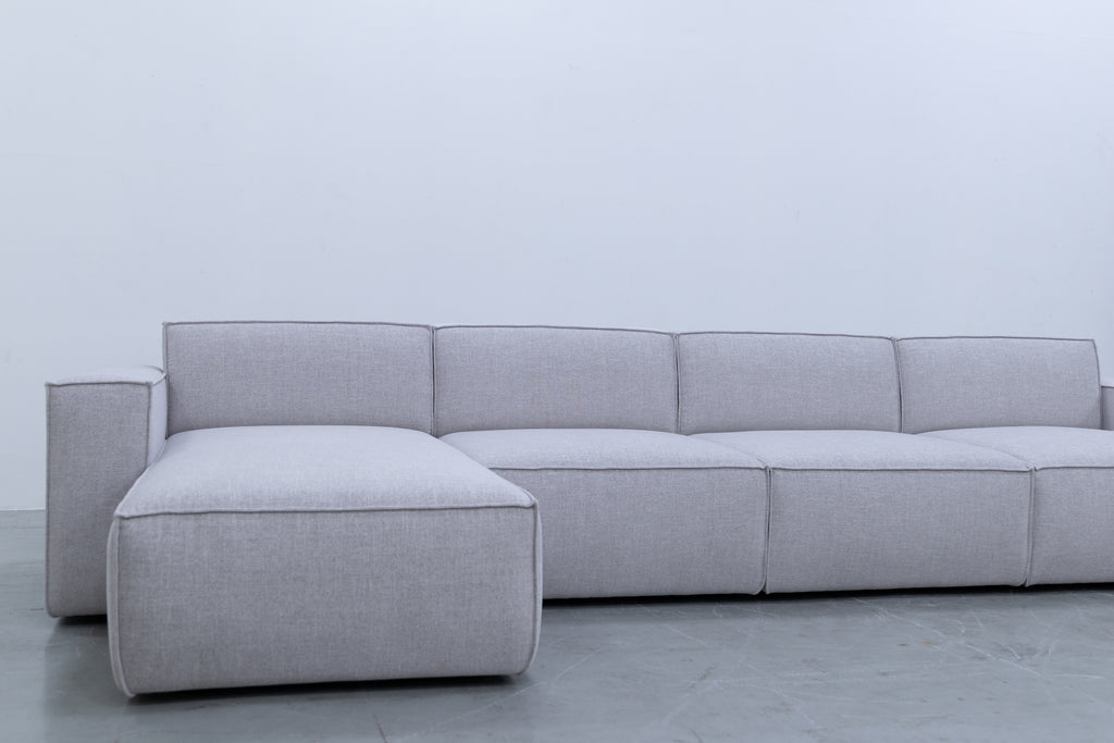 Max 4 Seater Sofa with Chaise Perspective View 2