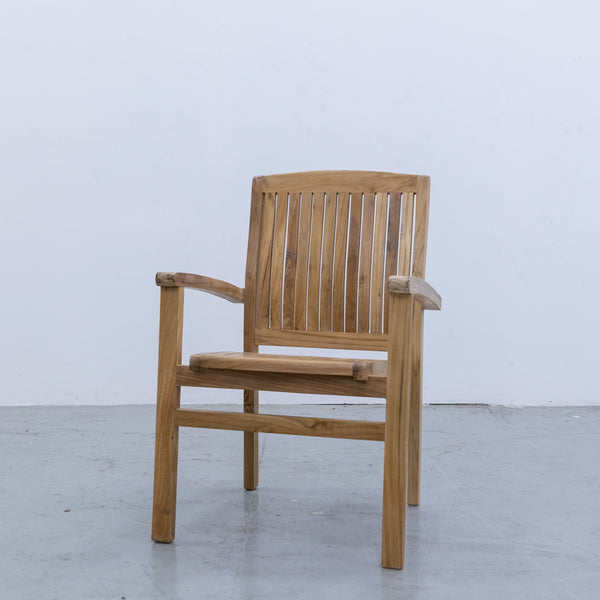 Melborne Teak Stacking Chair
