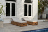 Meridian Teak Sun Lounger Customer Home 2