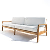 Messina Teak 3 Seater Sofa