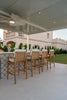 Messina Teak Bar Chair Customer Home 3
