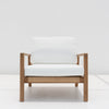 Messina Teak Single Seater Sofa