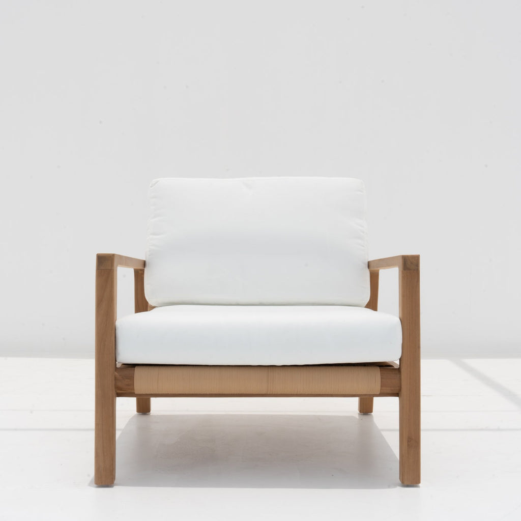 Messina Teak Single Seater Sofa
