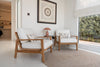 Messina Teak Single Seater Sofa Customer Home