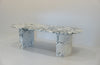 Milano Arabescato Marble Dining Table Perspective View 11