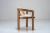 Miro Teak Dining Chair Perspective View 4