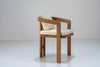 Miro Teak Dining Chair Perspective View 5