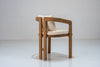 Miro Teak Dining Chair Perspective View 9