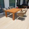 Modern Teak Dining Table Customer Home
