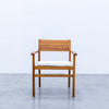 Monaco Teak Dining Chair Front view 2