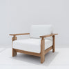 Mykonos Teak Single Seater