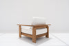 Mykonos Teak Single Seater Back view