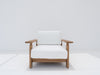 Mykonos Teak Single Seater Front view