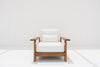 Mykonos Teak Single Seater Front view