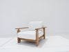 Mykonos Teak Single Seater Side view