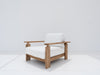 Mykonos Teak Single Seater Side view