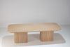 Mysa Oak Dining Table Perspective View 6