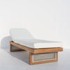 Naxos Teak Lounger Side view 2