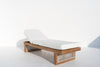 Naxos Teak Lounger Side view 3