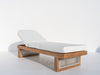 Naxos Teak Lounger Side view 4