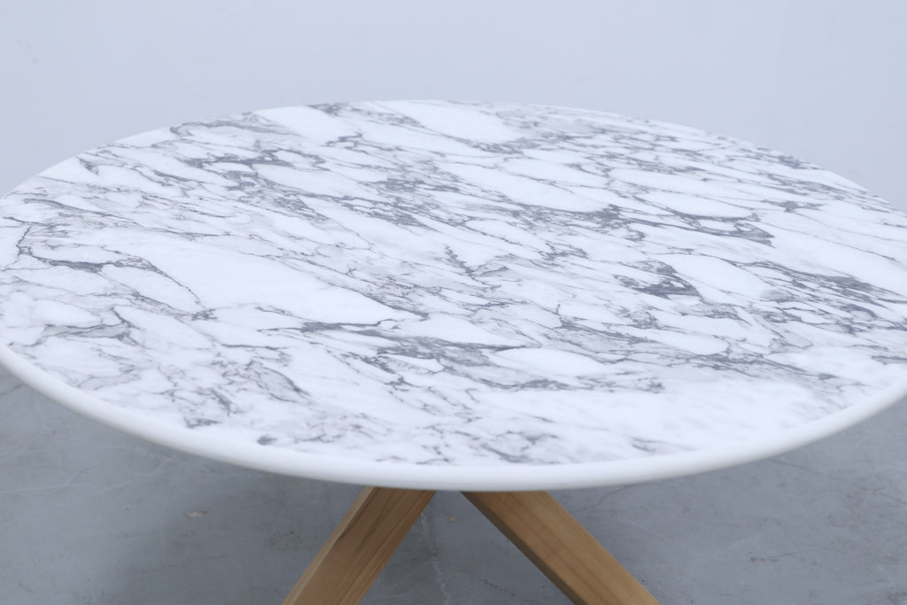 Neo Calacatta Marble Dining Table