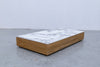 Neo Calacutta Marble & Teak Coffee Table