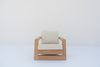 Newport Firepit Lounge Chair Front View 1