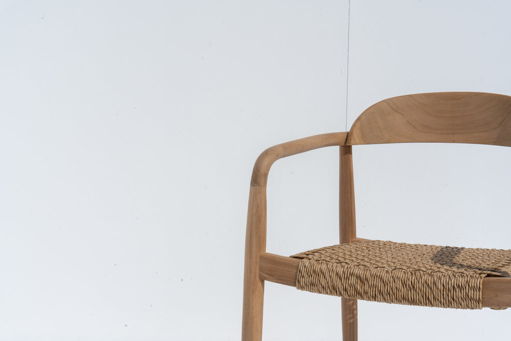 Noa Teak Woven Chair 5
