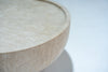 Noma Travertine Coffee Table Detailed Top Texture View 4