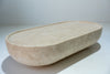 Noma Travertine Coffee Table Detailed Top Texture View 6