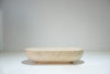 Noma Travertine Coffee Table Front View 1