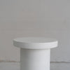 Nook Micro Cement Side Table Perspective View 3