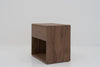 Nord Walnut Bedside Table Perspective View 2