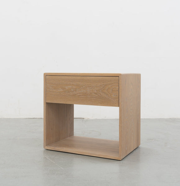 Nord White Oak Bedside Table
