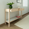 Nordic Ash Console Table Perspective View 1