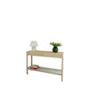 Nordic Ash Console Table White Background View