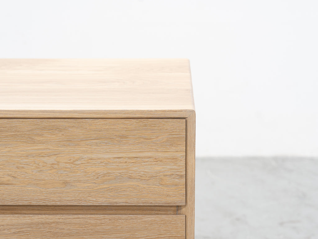 Nordic Oak Chest of Drawers Detailed Texture View 1