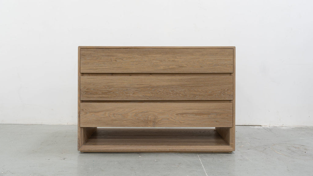 Nordic Oak Chest of Drawers Front View 2