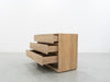 Nordic Oak Chest of Drawers Perspective View 6